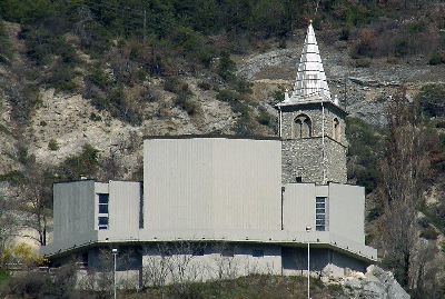 Pfarrkirche Varen (Südansicht)